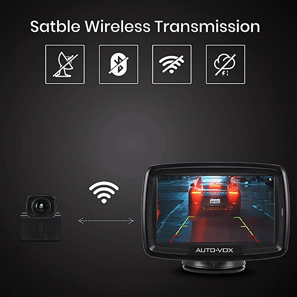 for Camera Camera Reversing Trucks, Rear Wireless Backup Camera Waterproof Wireless for BackUp Digital System Installation, Trailer Easy Vehicle View Camera