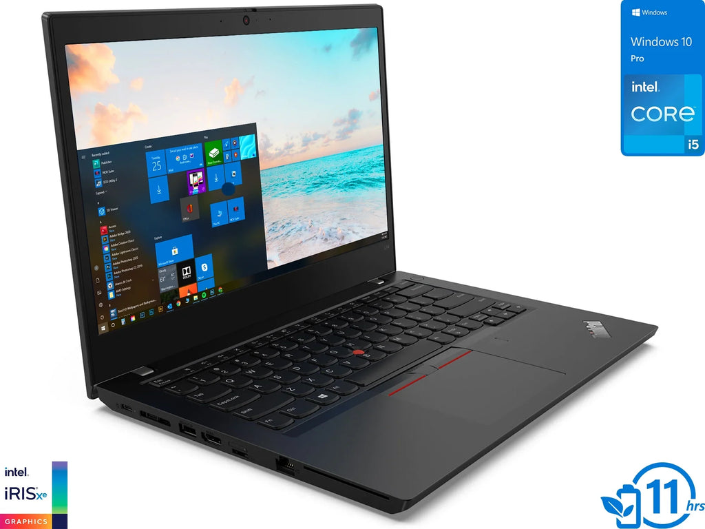 Gen RAM, i5-1135G7 Wi-Fi, Laptop, USB-C, 2 256GB Upto Pro 14" DisplayPort 4.2GHz, HDMI, Bluetooth, SSD, Lenovo Display, 32GB via Windows 10 FHD Core , L14 IPS NVMe Thunderbolt ThinkPad