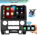 Stereo Camera Backup WIFI Android Hifi, Auto 13 Touchscreen Podofo Tribu FM Escape/ Wireless Kuga/Mazda Radio Carplay Car Android 2007-2012 2+64G AHD Bluetooth Mirror GPS 9'' for Link