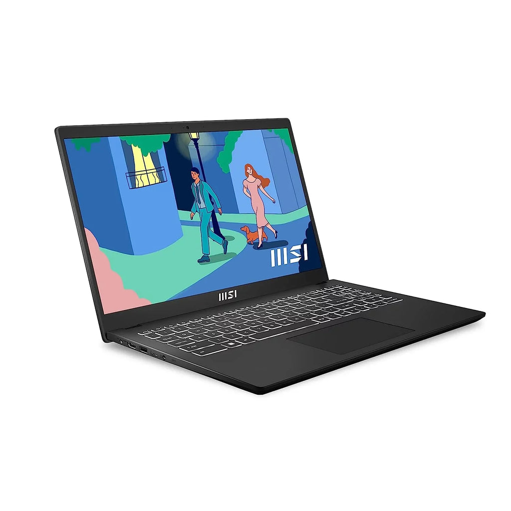 16GB Home 512GB 15.6" Restored SSD Modern Graphics i7-1255U FHD 9S7-15H112-016 Laptop (Refurbished) Windows 1920x1080 15 11 B12M Iris DDR4 Core Xe MSI