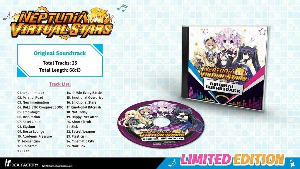 '- Virtual Stars: Limited Collector] Edition Playstation Neptunia [PS4 4 NEW