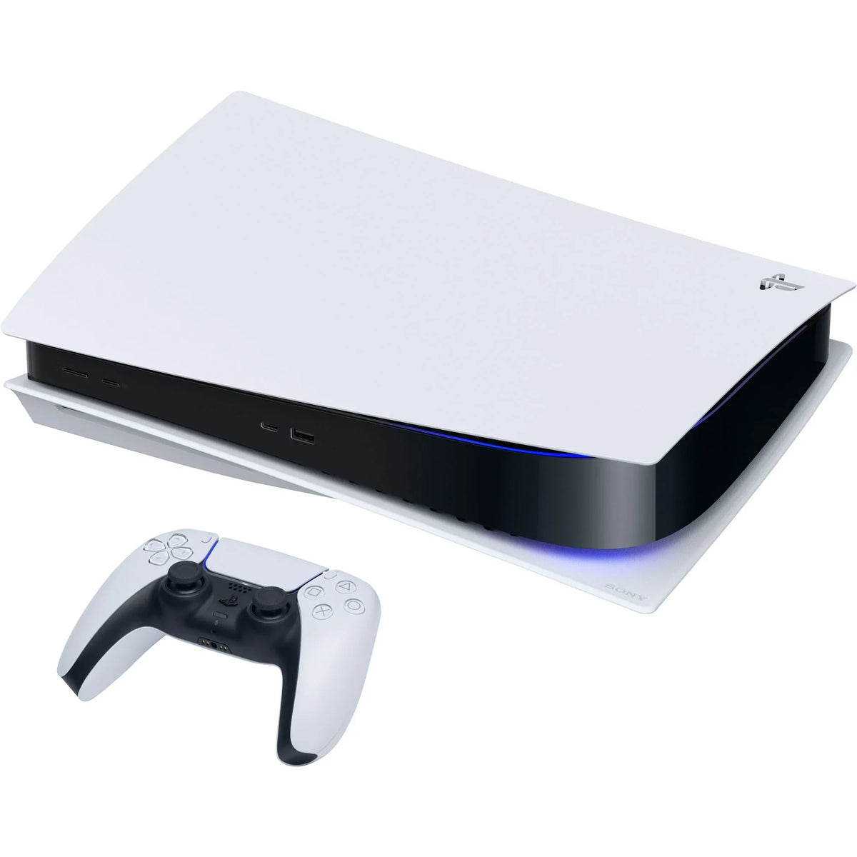 Video Ragnarök Bundle –with War Dualsense PlayStation_PS5 (Disc – White Edition) Game of Extra Cefesfy Console Controller, God