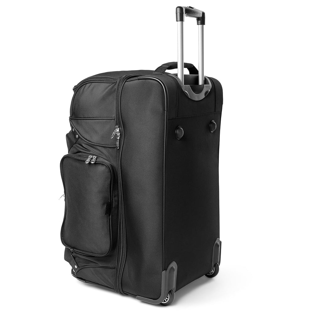 Orioles Rolling MOJO Duffel Bag Bottom 27'' Baltimore Black Drop 2-Wheel