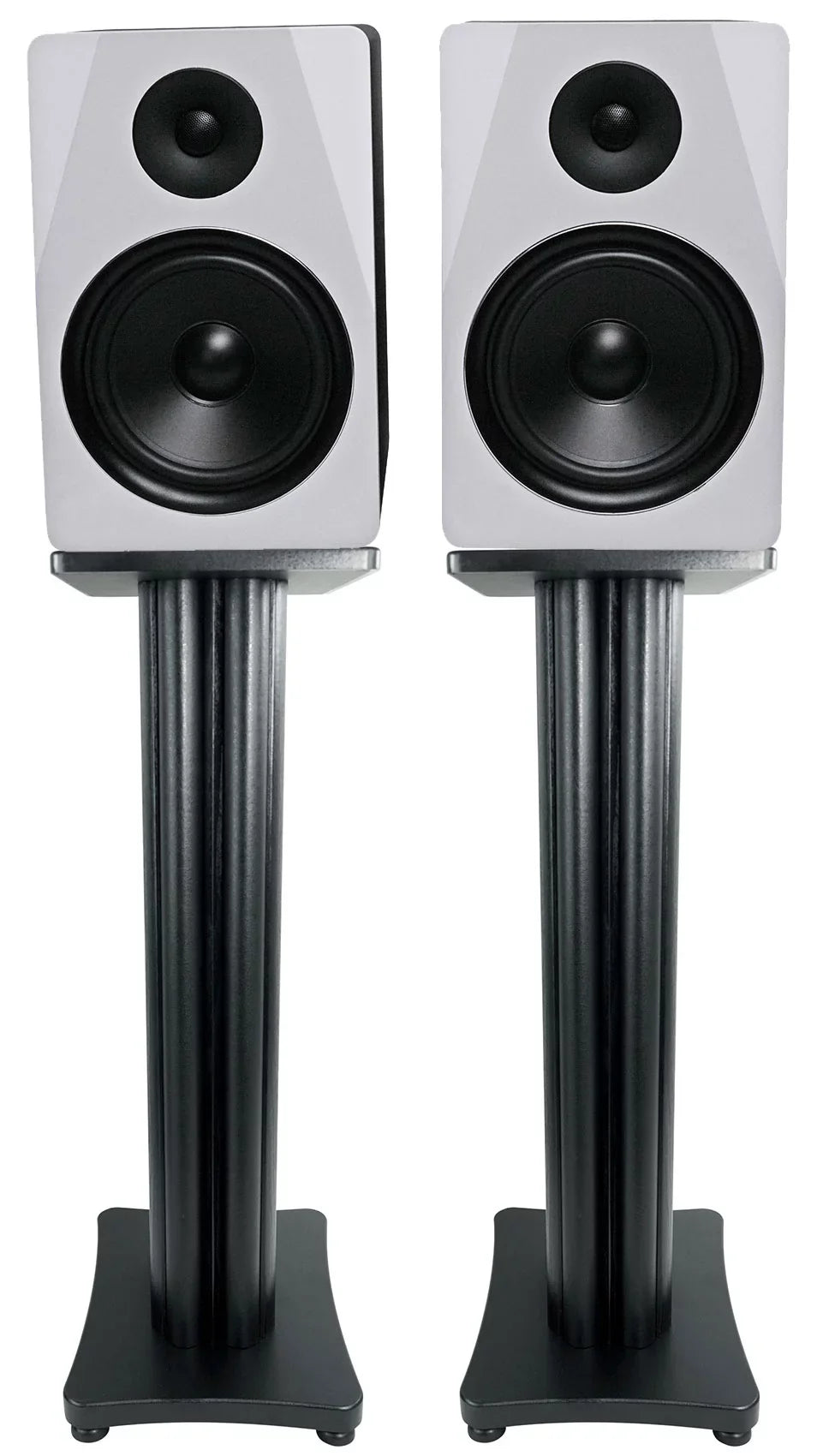 Black 8" APM8W Premium Monitor Rockville Stands USB Speakers+28" Studio (2)