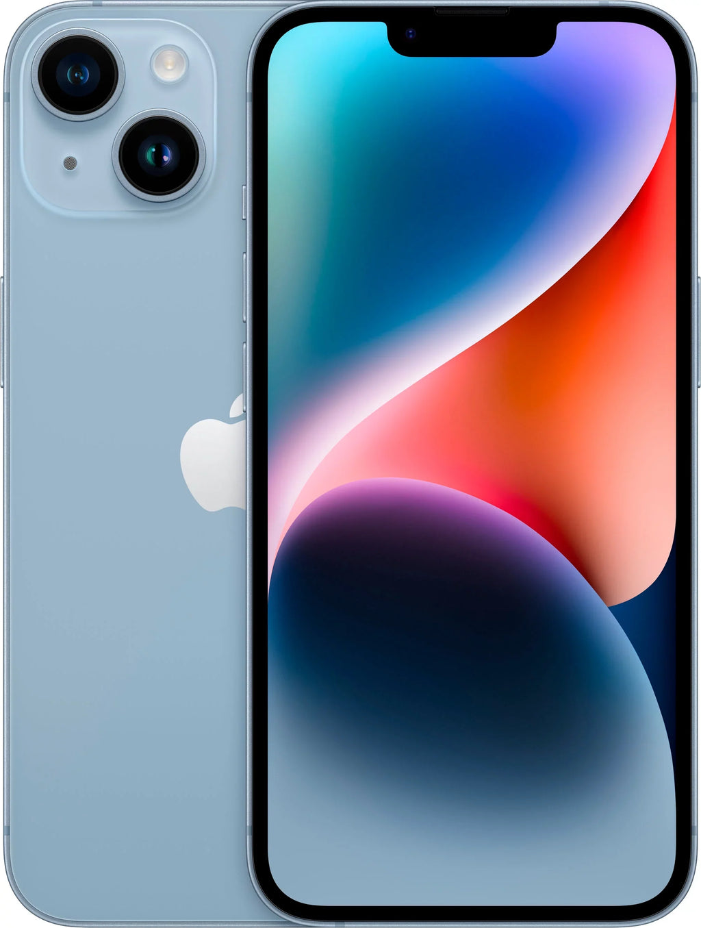 Excellent MQ3W3LL/A 14 (AT&T) Used Condition 128GB Restored iPhone Blue