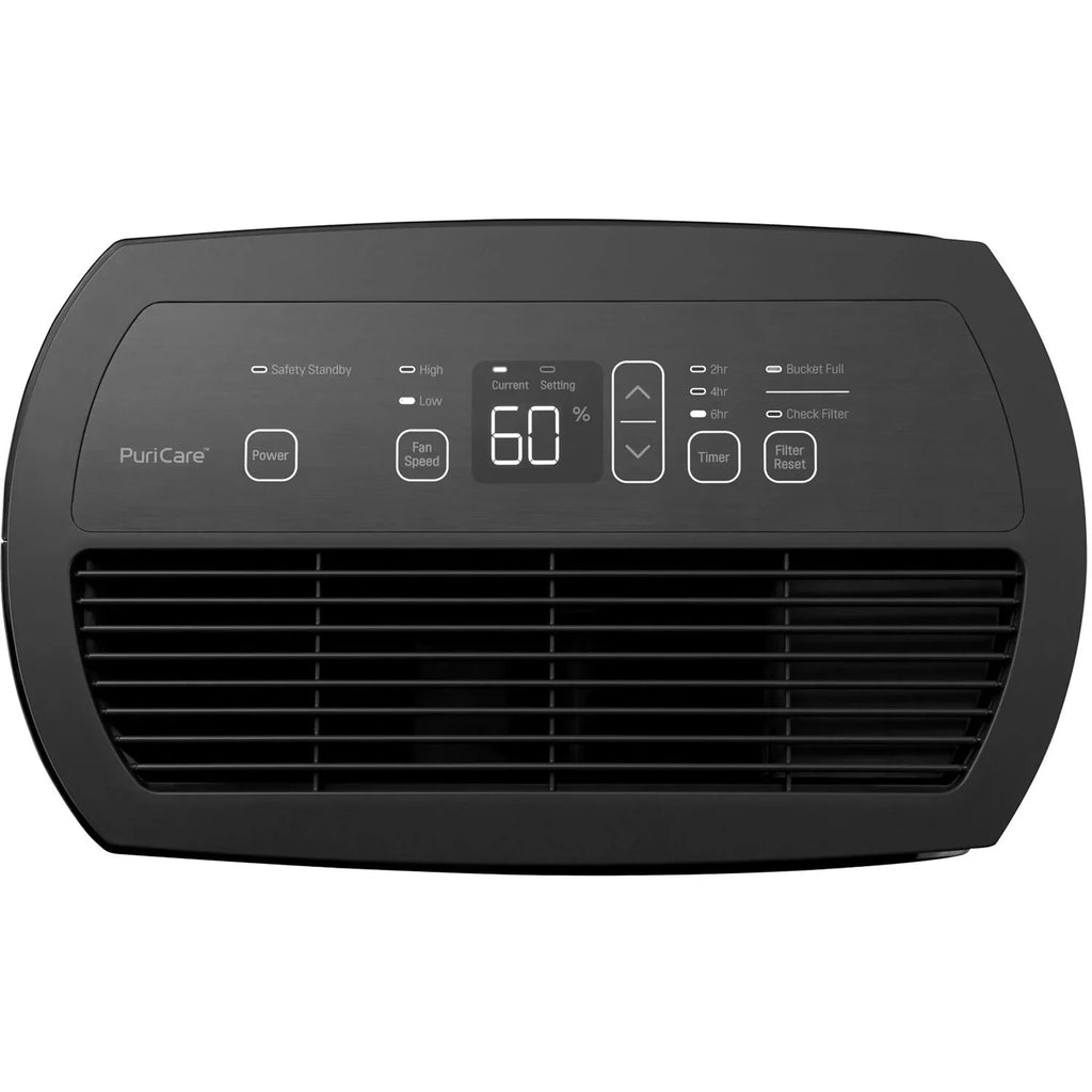 PuriCare Black, 50-Pint Energy 2019 Restored LG in (Refurbished) Dehumidifier Star
