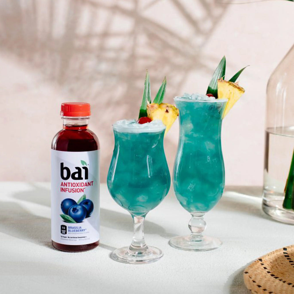 18 Drink, Brasilia Blueberry, Fl Gluten-Free, Bottles Bai Infused Pack 12 Antioxidant Oz,