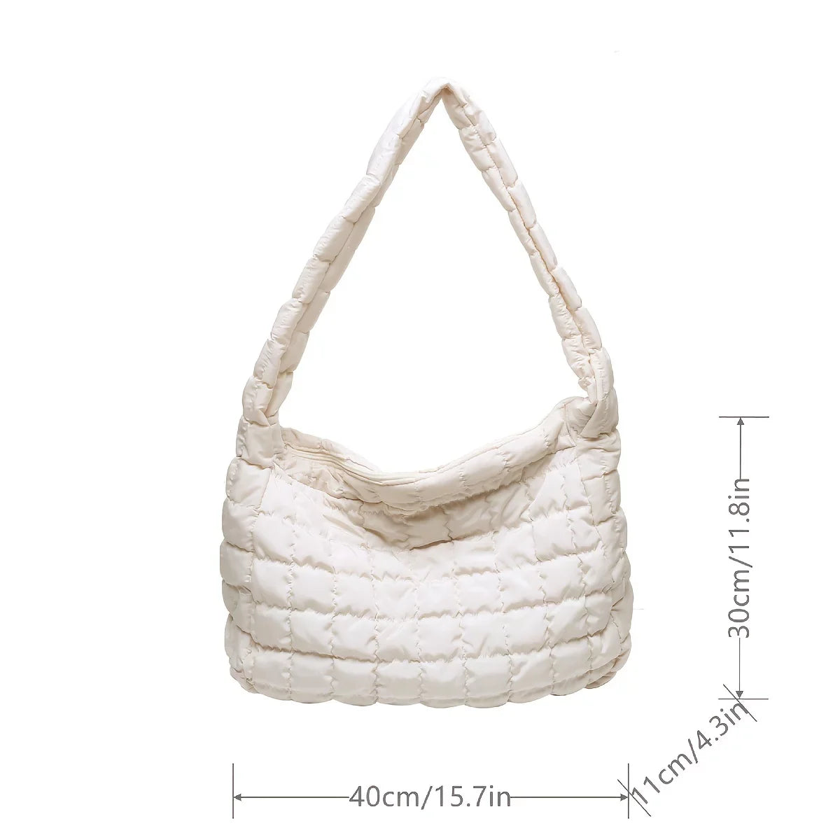Tote Tote, Shoulder Argyle Capacity Junior Padded Bag, Quilted Bag Filled Crossbody Cotton Work Hobo For Quilted Large