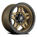 Fuel 110.1Cb 1Et Matte Bronze 20X9 6X135 Black Bead Anza D583 Wheel Ring