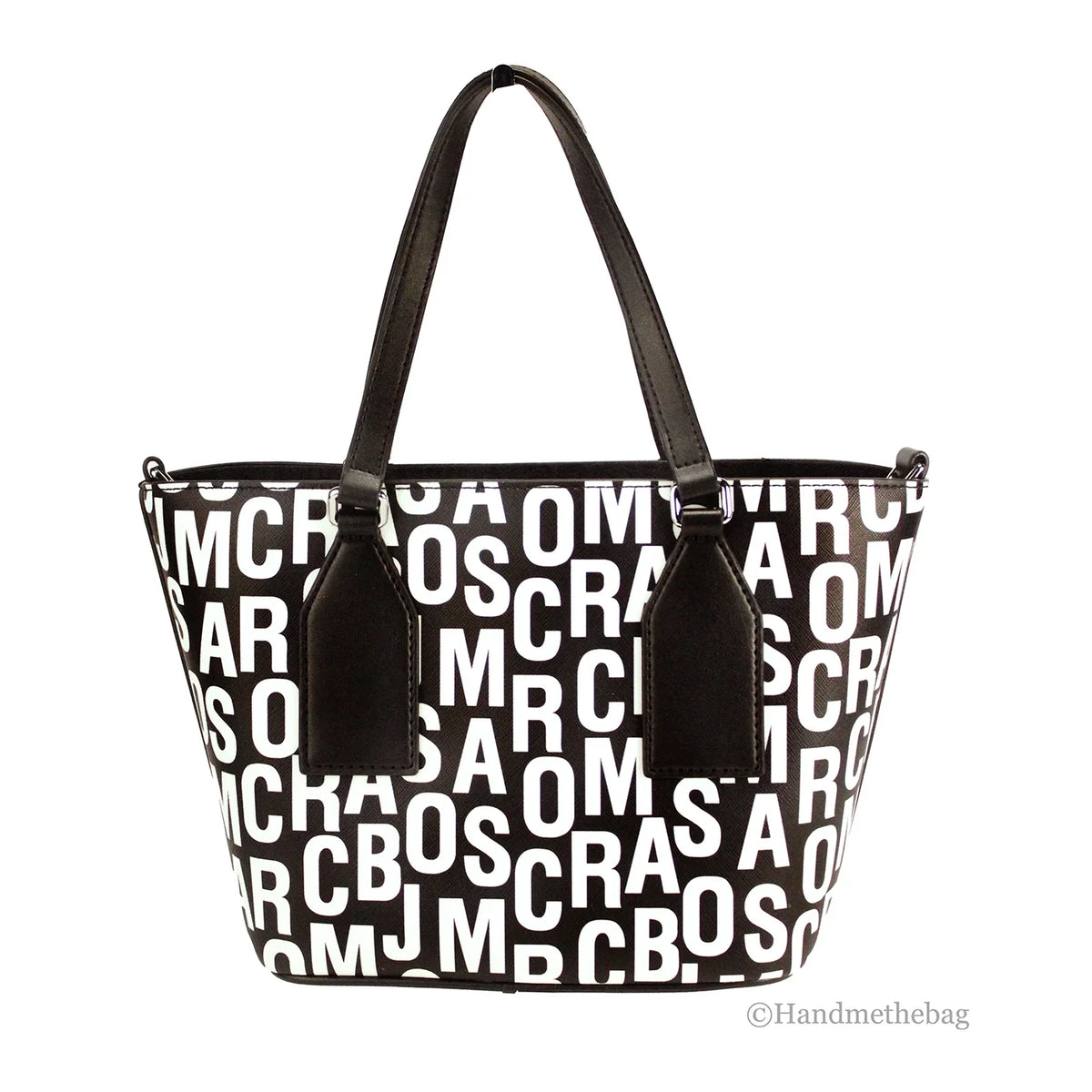 Print White Jacobs Leather Black Monogram Bag Small Tote Saffiano Crossbody Marc