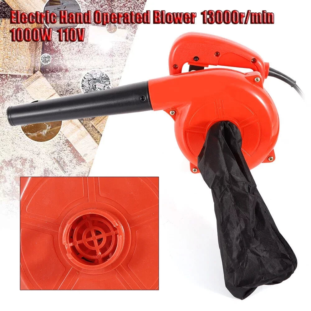13000r/min Portable Blower 1000W Dust Cleaner Electric Air Handheld Machine Removal Computer Mini 110V ZhdnBhnos Vacuum Cleaning