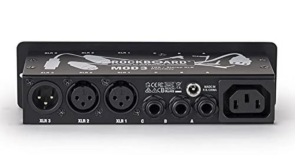 V2 Module for 3 RBO B XLR, MOD TRS Rockboard 3 V2 with RockBoard Vocal