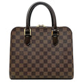 (Good) Square Triana Pre-Owned Ebene Type N51155 Damier Handbag Ladies Brown