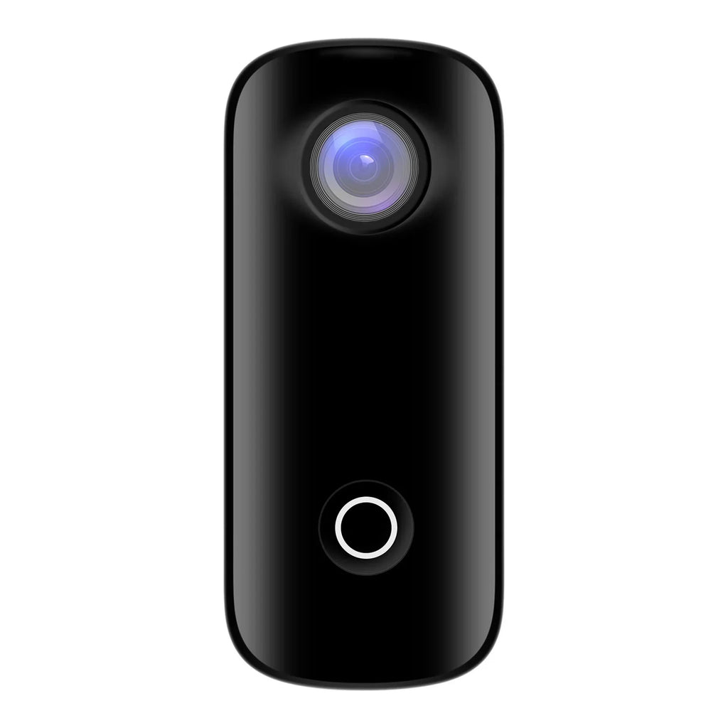 Back Video Battery Connection Mini WiFi Magnetic Waterproof SJCAM 30M Camera Action Waterproof Camera Digital with Sharing Built-in 1080P/30fps Case Clip C100 APP Body Lanyard