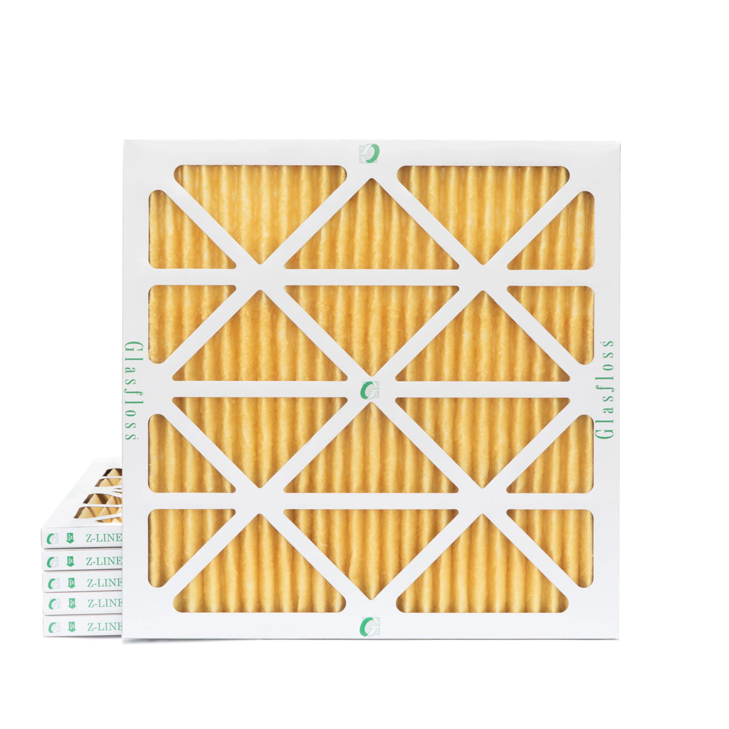 Filters 6 dimension: x 21-1/2 22x22x1 21-1/2 11 x Actual Air Pack of by MERV Glasfloss. 7/8 Pleated