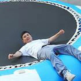 Floating Trampoline 880lbs Pool Sport Blue 17-ft Swimming DENEST Max Island Inflatable liquid Capacity Lake 400kg/ liquid Bounce