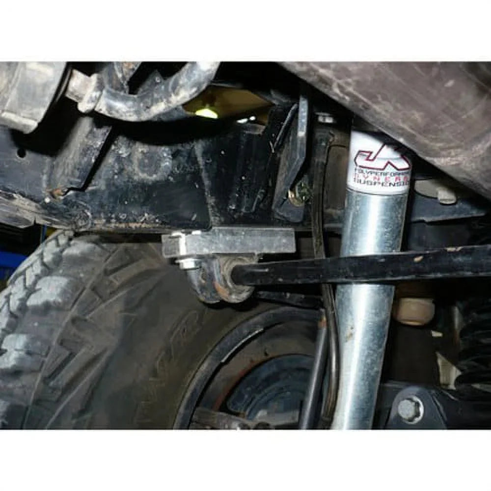 Rear 1.0in Bracket Alum Synergy Billet 07-18 Drop Jeep Wrangler JK/JKU Bar Kit Sway Drop