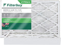 AC Pleated Filters Air 10x25x4 Filterbuy (2-Pack) HVAC MERV 8 Furnace