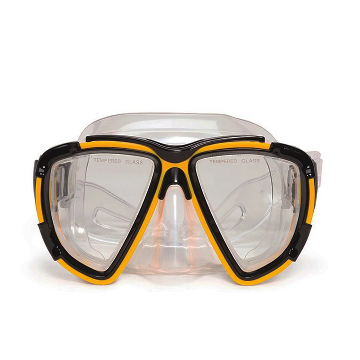 Accessory - Kona for Pool Goggle 6.5" Swimming Mask Teen/Adults Yellow Pro Pool Master