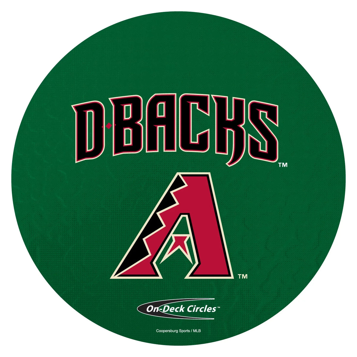4' Diamondbacks Circle Deck Arizona Batting On