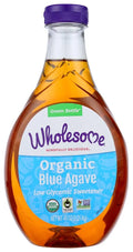 Sweeteners Agave, Blue (Pack 44 Light Oz Wholesome of 6) Organic