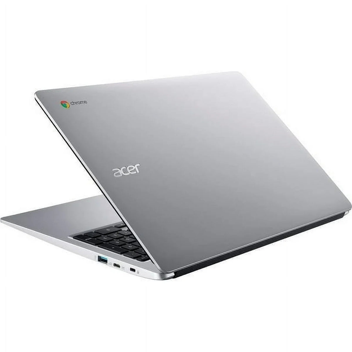 LPDDR4, 15.6" Laptop, Silver + Restored 4GB Chrome 315 Accessories 64GB Display Chromebook OS, Acer N4020, Celeron HD eMMC, Mazepoly