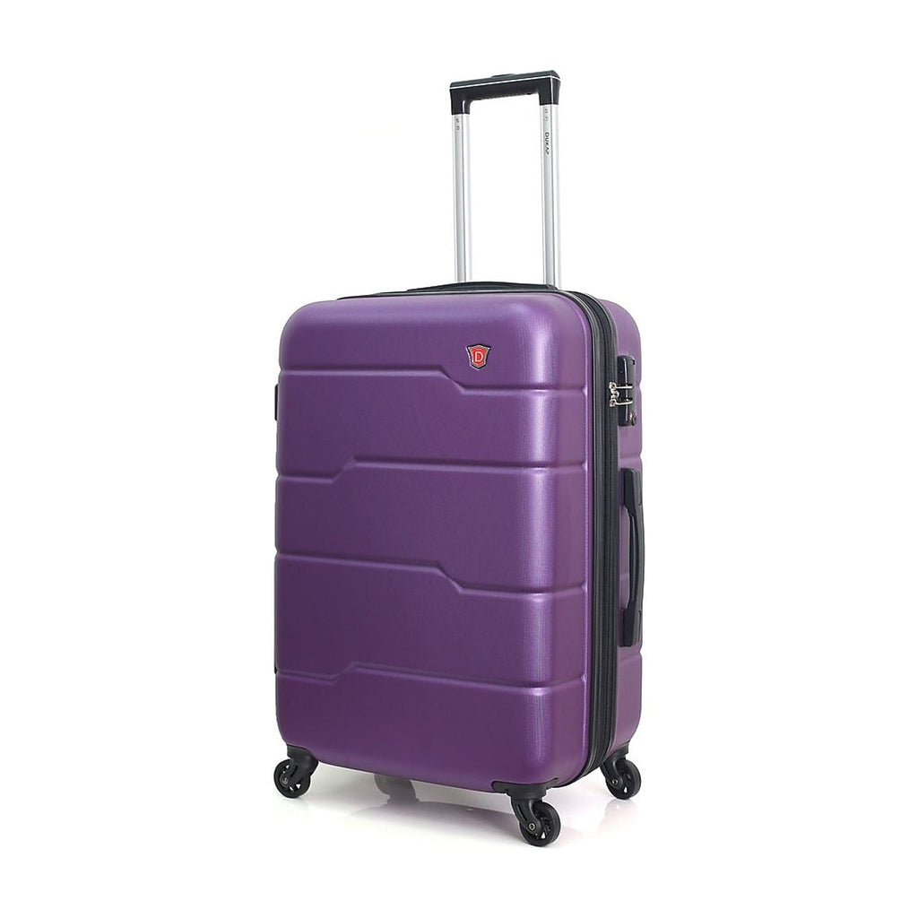 RODEZ Carry-On Luggage Purple Plastic DUKAP (DKROD00S-PUR)