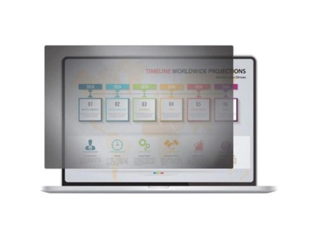 Black Widescreen Privacy Rocstor 14" PrivacyView PV0016-B1 for Filter Laptop,