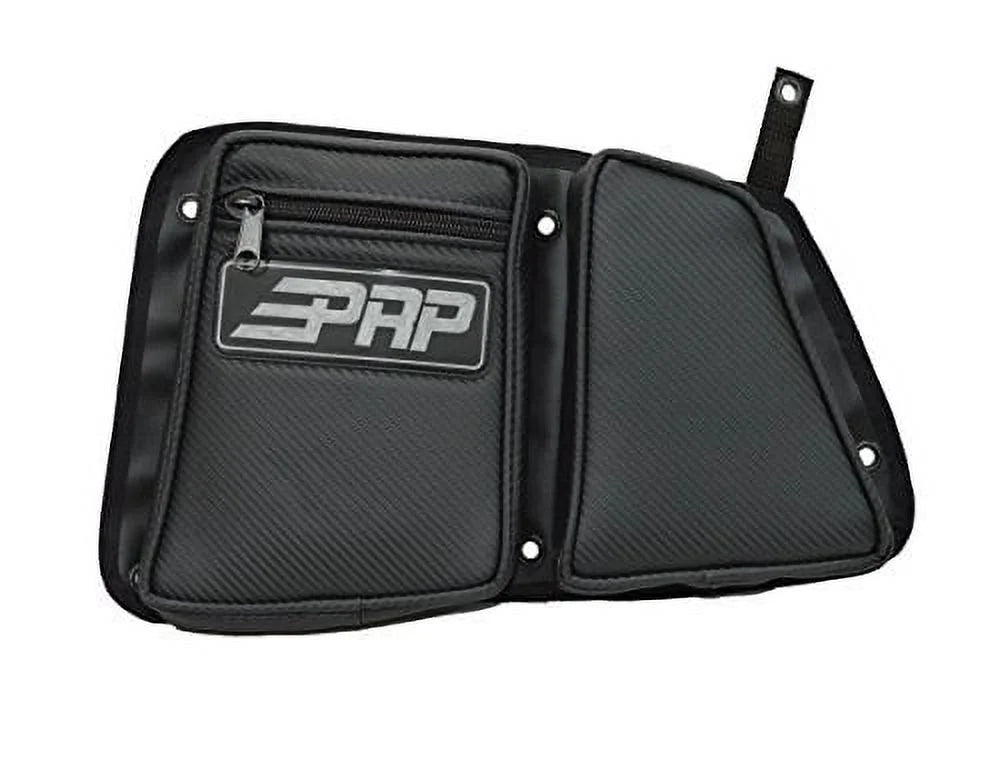 Pad, E40-210 Rear with Knee Side Bag Door Seats Fiber Black Carbon PRP Storage