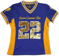 Football Big S12 Ladies Blue Rho S] 9 Jersey Divine Boy [Royal Sigma Sequins - Gamma