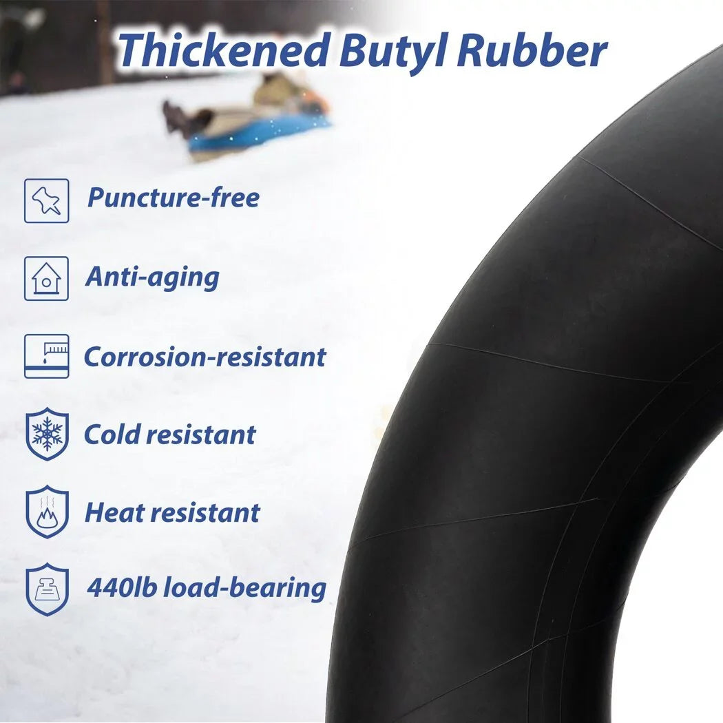 Large Tubes, Float Rubber River Tire Tubes Duty Snow Pool 39inch Inner Snow Tubes Sledding, for Pool Closing Tubes, Inner & for Rubber Snow 2PCS Heavy Tubes liquid Adults,