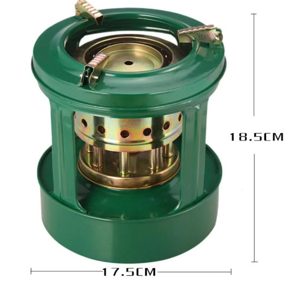Portable Backpacking Furnace s 8 Picnic Capacity exterior Cooker 1.5L Wicks Camping Burner Handy Oil Cookware