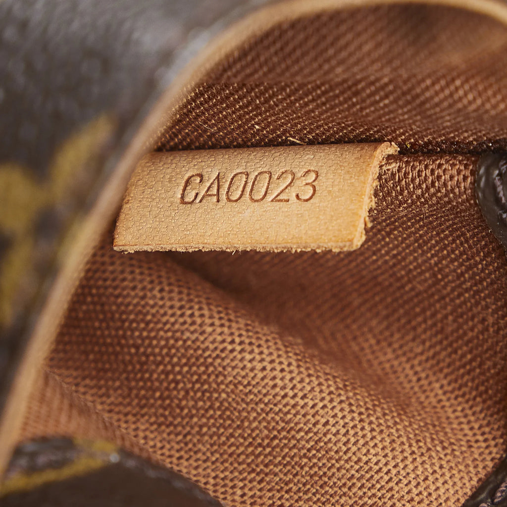 Pochette Crossbody Pre-Owned Bag Brown (Good) Authenticated Unisex Gange Monogram Canvas
