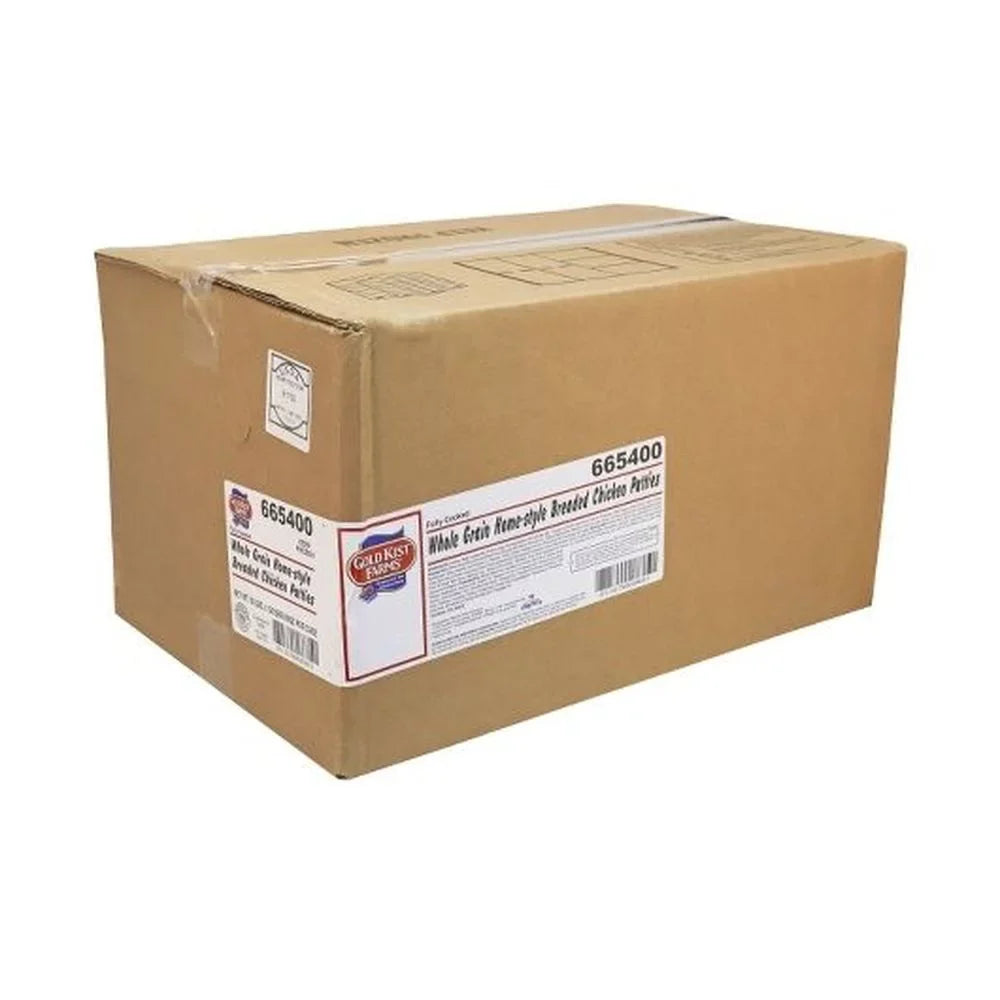 5 Patty, Fully per Grain 6 Chicken Breaded Pound Kist case Whole Cooked -- Gold Homestyle