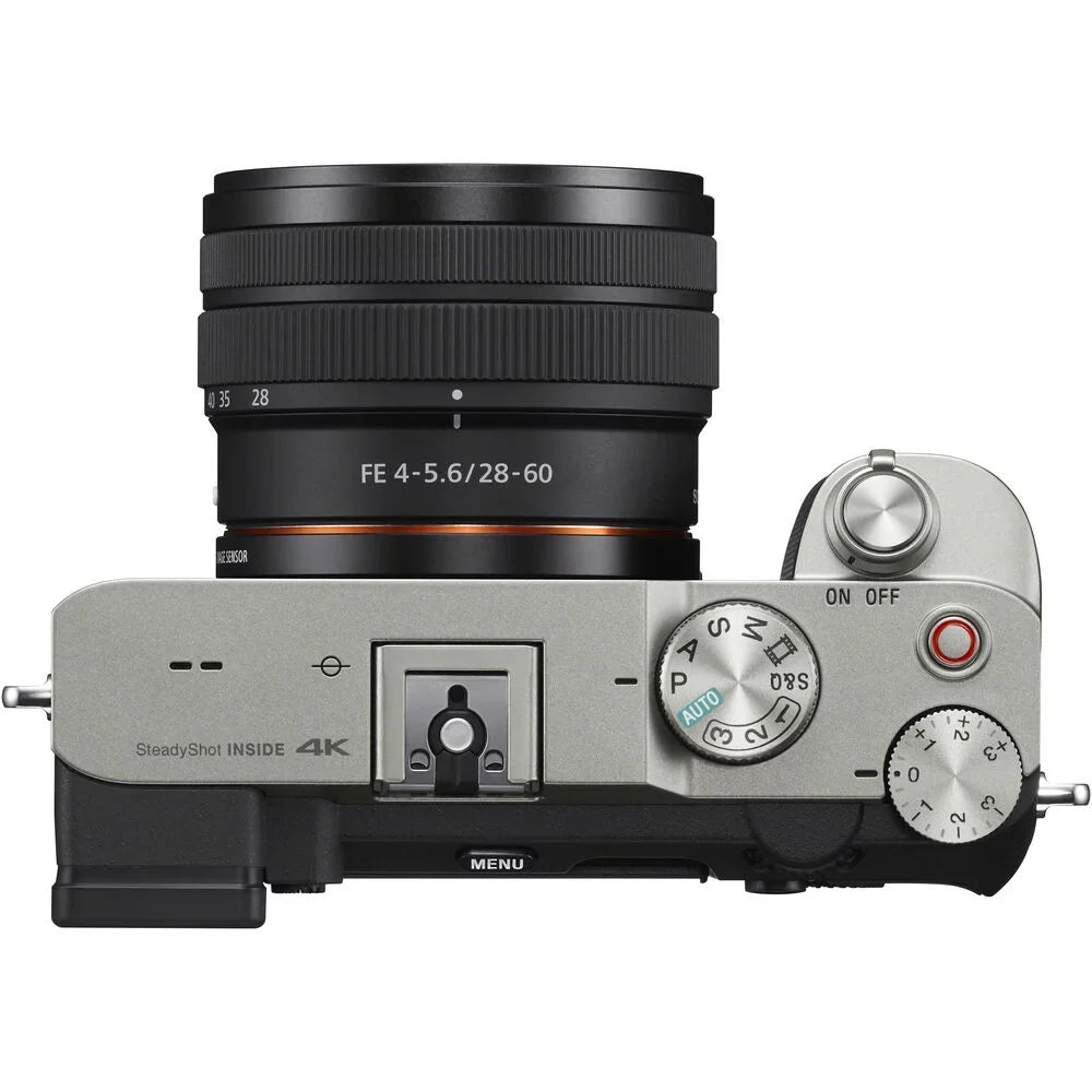 28-60mm ILCE7CL/S Camera - a7C Mirrorless Lens (Silver) with
