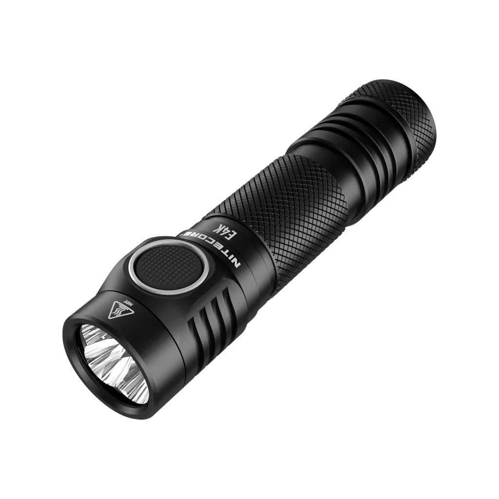 Charger - Rechargeable Fast 3Amp Next generation 21700 Li-ion E4K -4400 w/Eco-Sensa Compact Flashlight NITECORE 1x Wall Lumens USB NITECORE 21700 EDC Battery Included
