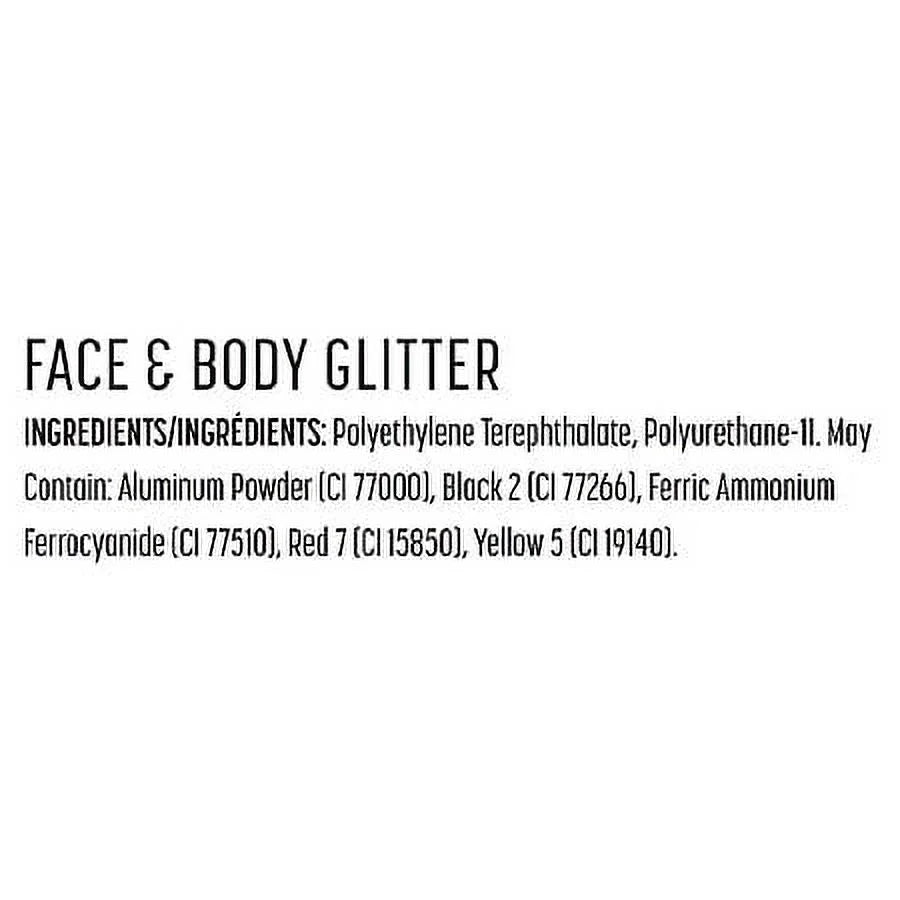 Glitter, oz Body Face Professional of Makeup 0.08 2 NYX Silver & Pack