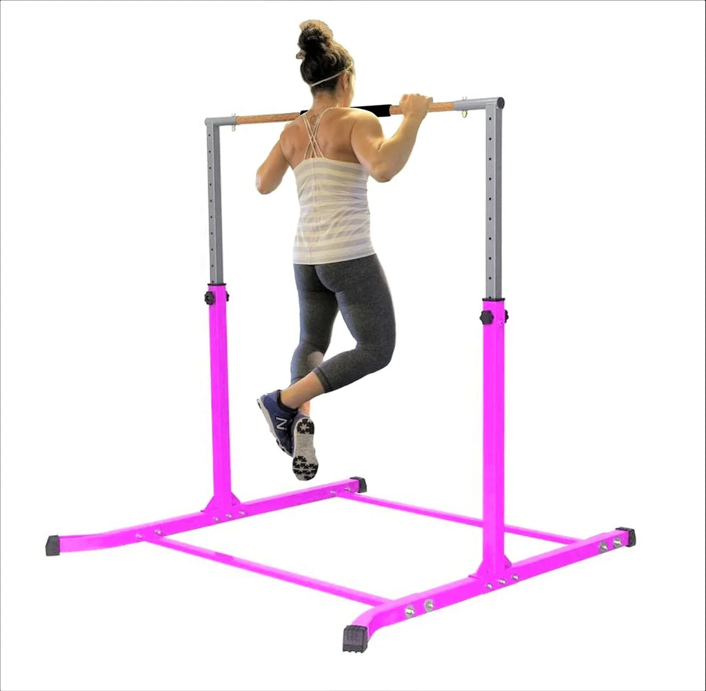 with Bar Training Pad for Foam Athletic Gymnastics Pink Removable Expandable Free