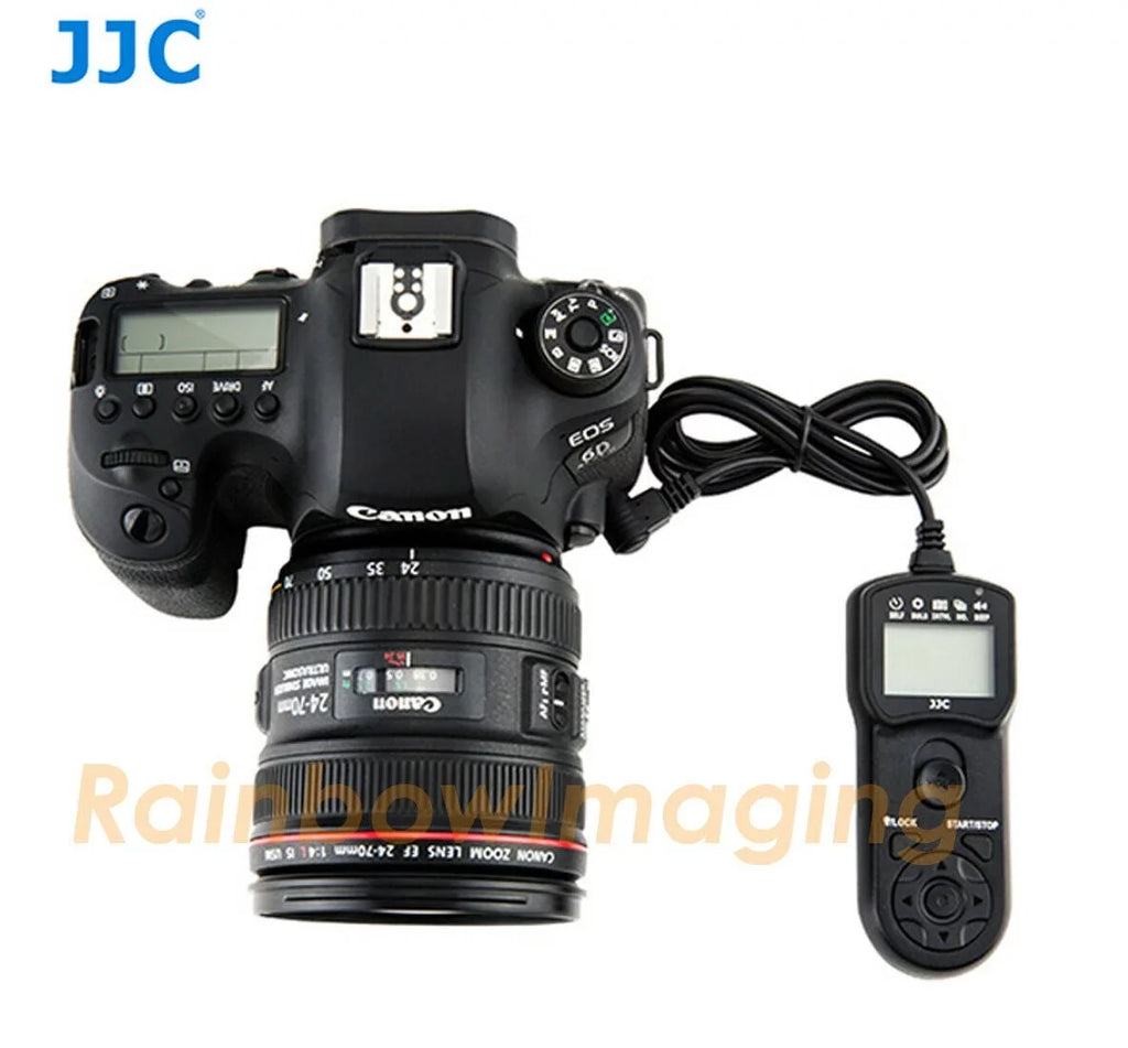 II II 50D 1D III Mark IV Cord Shutter 5D Intervalometer 7D II Mark X Mark 1D IV N III 5DS 1Ds 1D 1D II Timer TM-A Remote II 7D Canon II II III 6D Mark X C 6D JJC for Mark 1D R EOS 5DS R5 EOS Mark