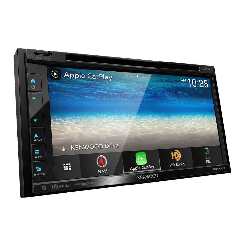 DRV-N520 Camera 6.8" Kenwood Full Navigation DNX697S Dashboard HD & Receiver DVD New