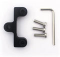 Aluminum Adapter Mount Black,Hero Osmo GoPro Twin 3+,DJI Action,AKASO/Campark/YI Hero 10/9/8/7/(2018)/6/5/4 for Dual