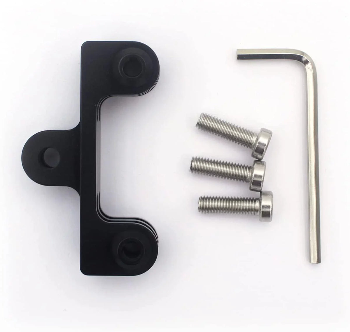 Aluminum Adapter Mount Black,Hero Osmo GoPro Twin 3+,DJI Action,AKASO/Campark/YI Hero 10/9/8/7/(2018)/6/5/4 for Dual