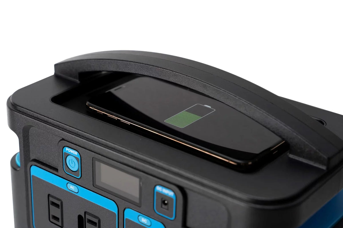 Watt Wireless (518Wh and Charging Portable Capacity) with Lithium-Ion Display LCD 500 Power Pulsar Pad Station