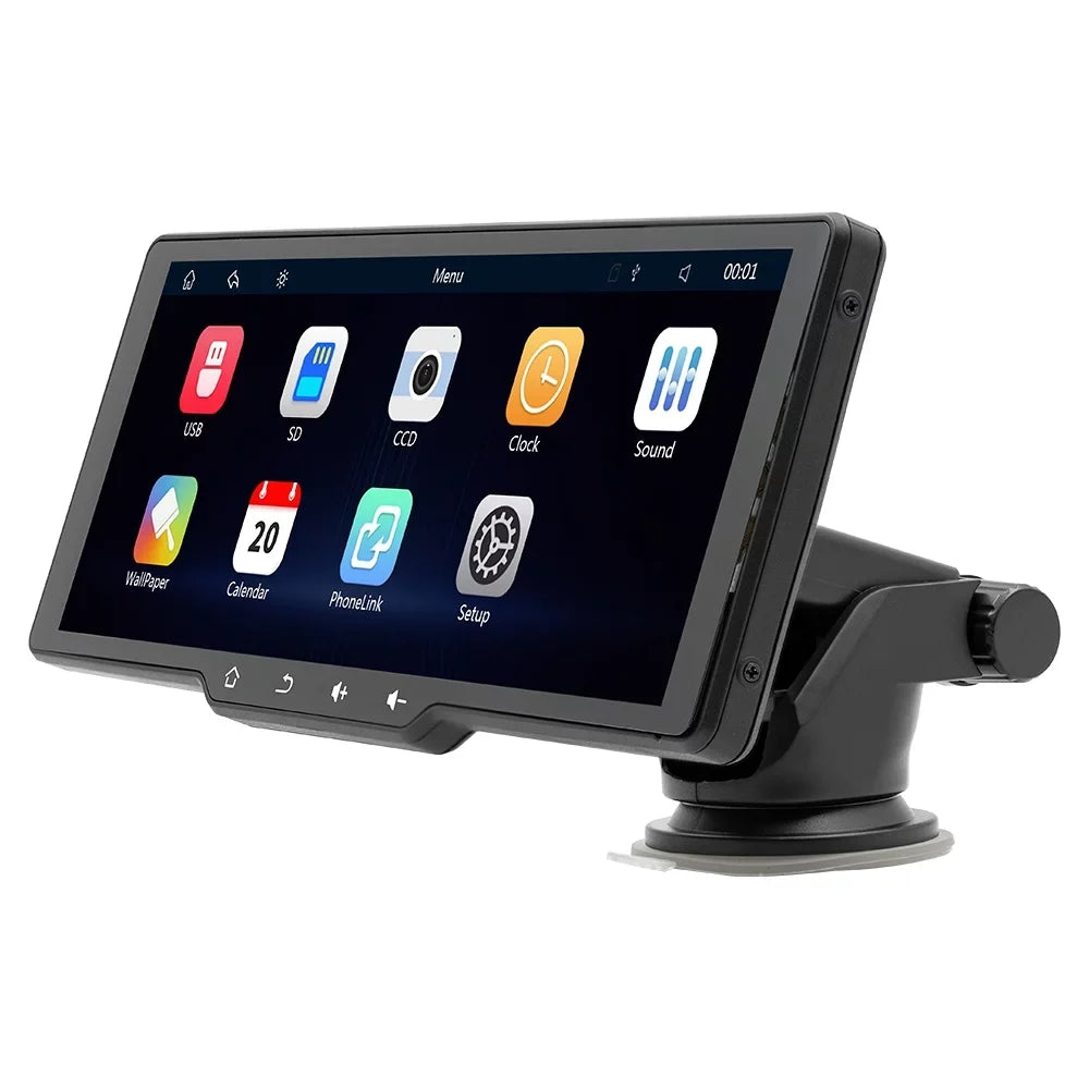 Car Camcorder CarPlay Player Recorder Car Shinysix APP Car Control Car Mobilephone Rearview Video Multi-language 10.26in Camera MultiMedia Wireless Auto Camera Portable
