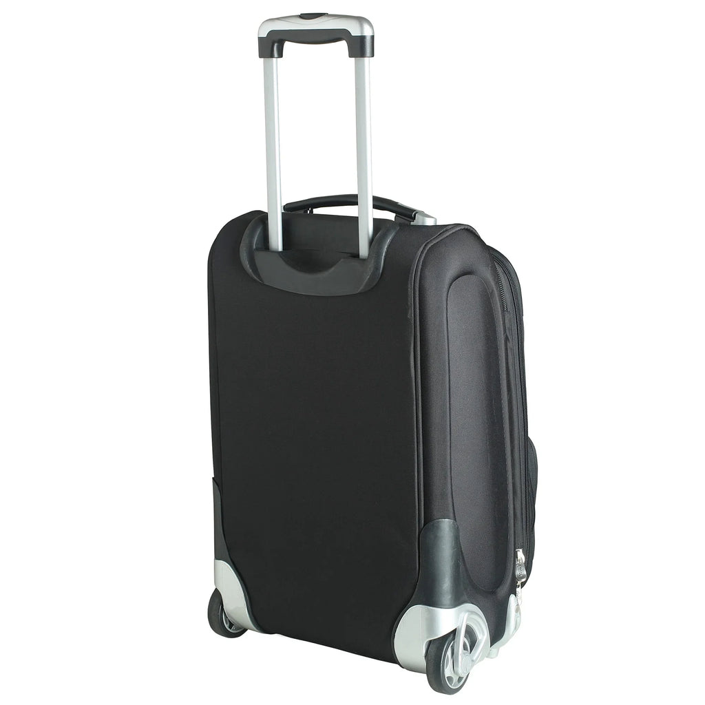 Tech Yellow GA Carry-On 21" Jackets MOJO Suitcase Rolling Softside Black