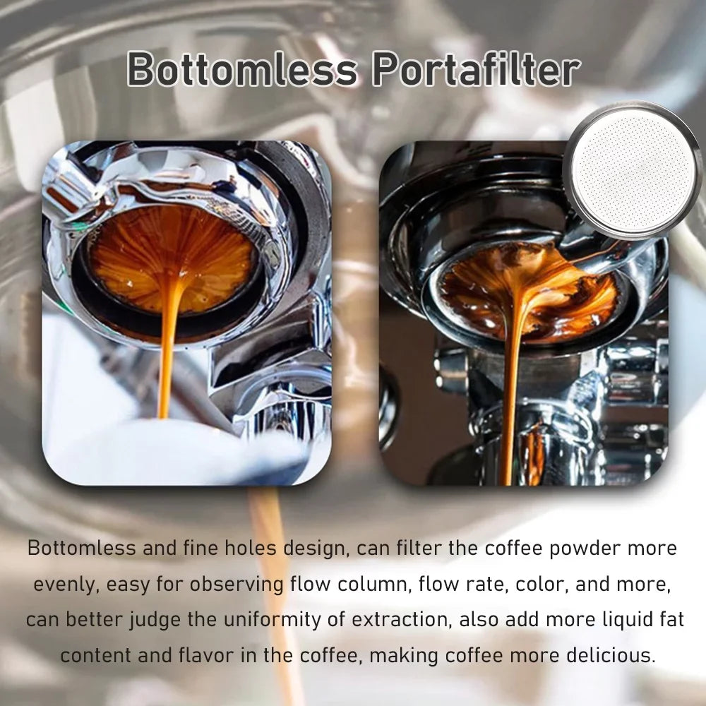 Cup Wooden Naked Barsetto Stainless For Ba101 3 Ears Steel Filter Coffee Calphalon Ba102 Bottomless Handle Temp Basket Portafilter 58Mm Replacement Iq