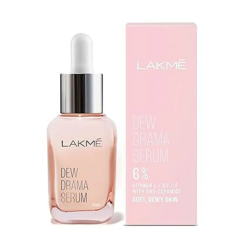 Skin, Radiant Serum Dew Drama Lakme 6% improved 15ml Barrier Dewy, for Skin &