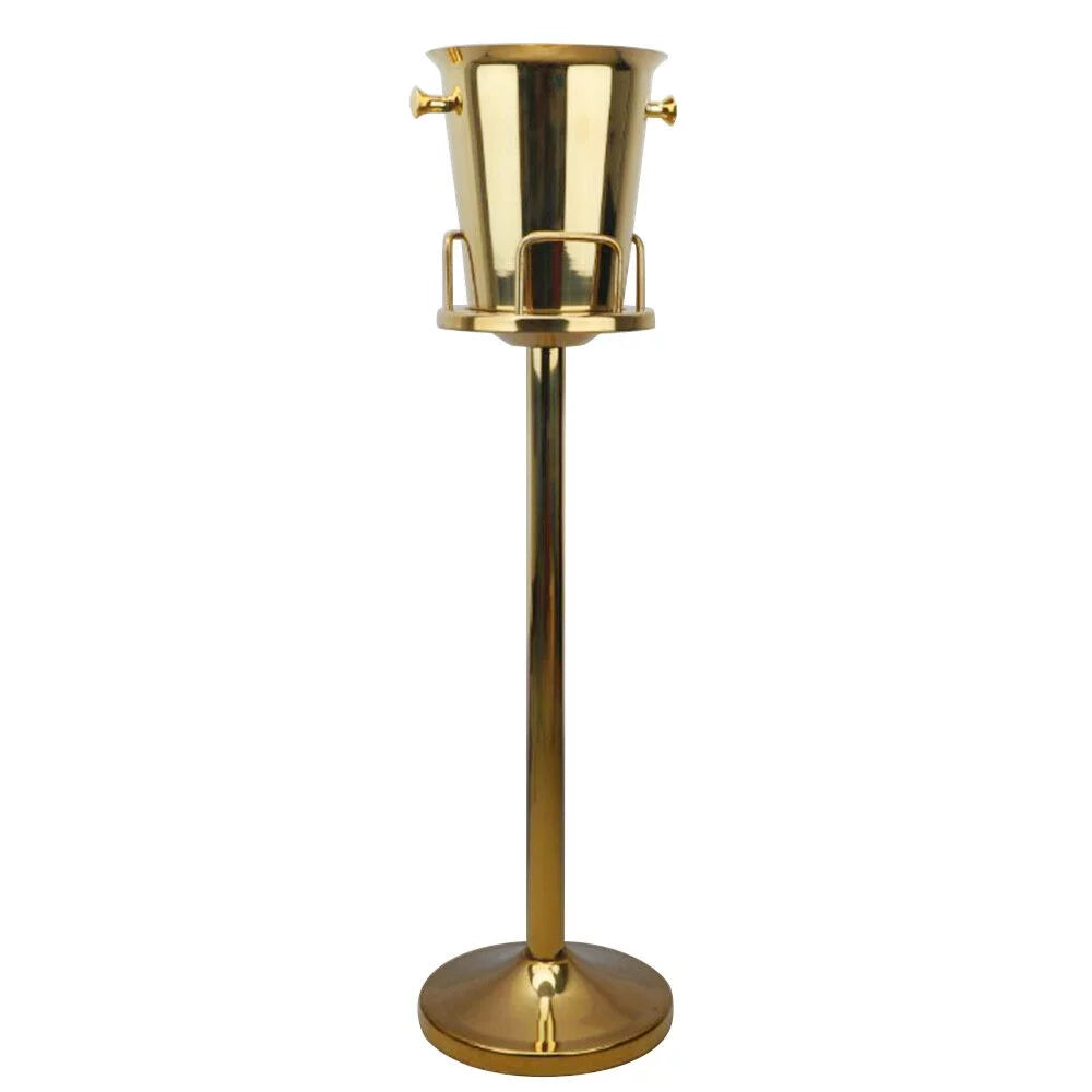 Bucket Bucket for Ice Vasque Titanium Ice Holder Bucket Champagne Home Party Hotel Gold Bar