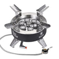 Traveling Camping Stove, Hiking Stove, Stove, core Foldable Seven Fishing 18000W Gas High Windproof Backpacking