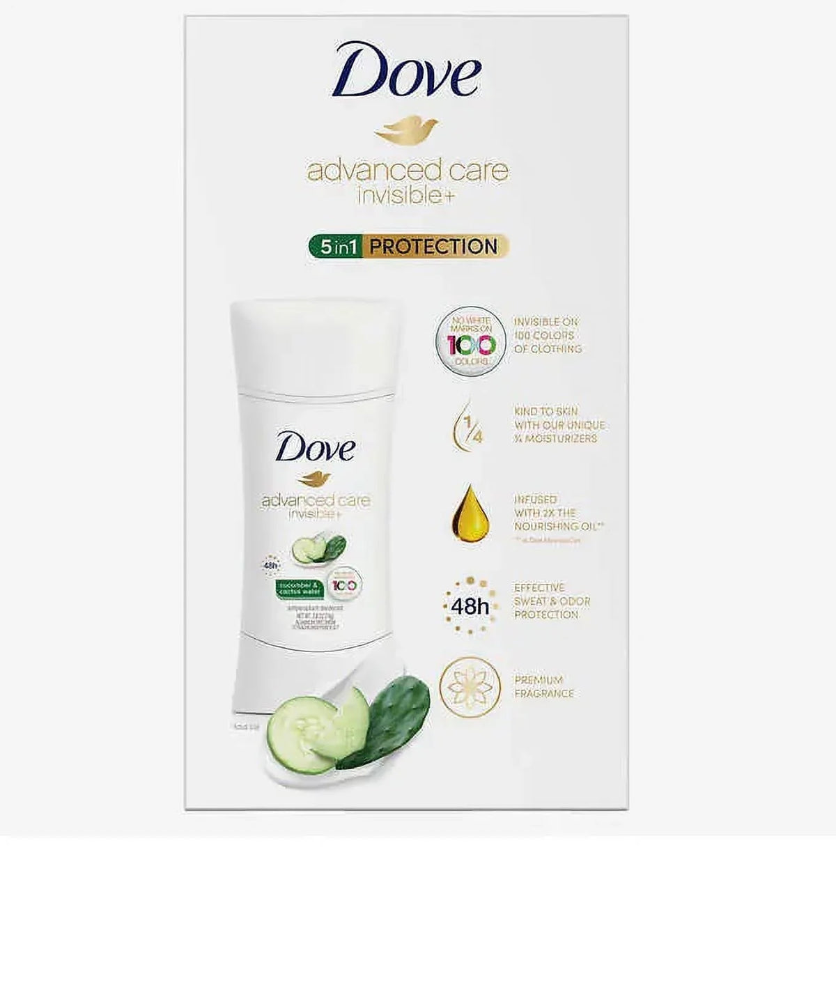 Protection. each, 1 & Pack Cucumber 10.4 5 - Oz. 4 of - 2.6 Oz. in Advanced care Dove Cactus - liquid Total invisible